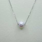 Lulutong Necklace Freshwater Edison Pearl Necklace (10-11mm) (Free S925 Chain)